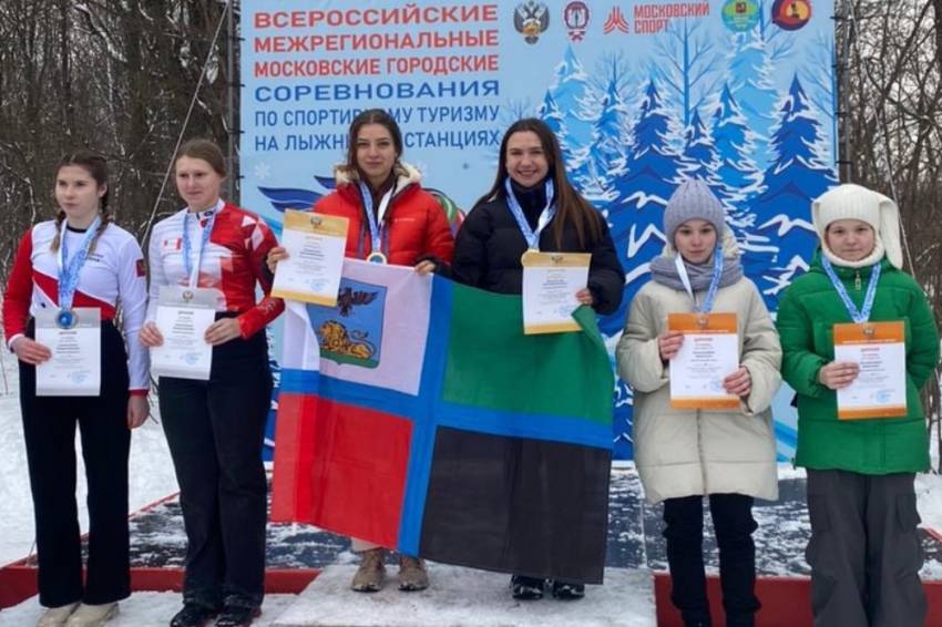 Студенты НИУ «БелГУ» отличились на всероссийских соревнованиях по спортивному туризму на лыжных дистанциях